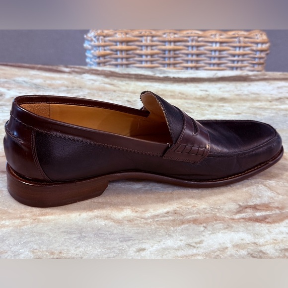 Men’s JOHNSTON & MURPHY leather penny loafers- Size 12 - Picture 9 of 9